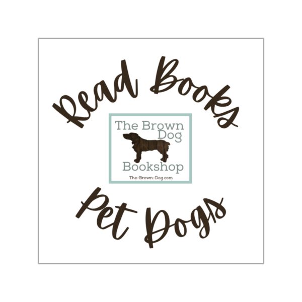 Dog Lover Vinyl Stickers, Cute Bookish Stickers, Reading Accessories, Pet Dog Decor, Gift for Dog Owners