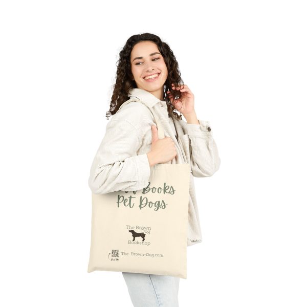 Read Books Pet Dogs Tote Bag | Cute Dog Lover Gift, Library Bag, Eco-Friendly Shopping Tote, Literary Canine Accessory, Pet Lover Present - Image 3