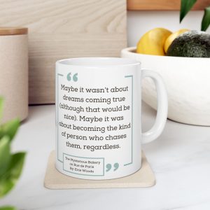 Charming Book Lover's Mug,| Perfect Gift for Book Lovers, Reading Enthusiasts, Coffee Lovers, The Mysterious Bakery on Rue de Paris