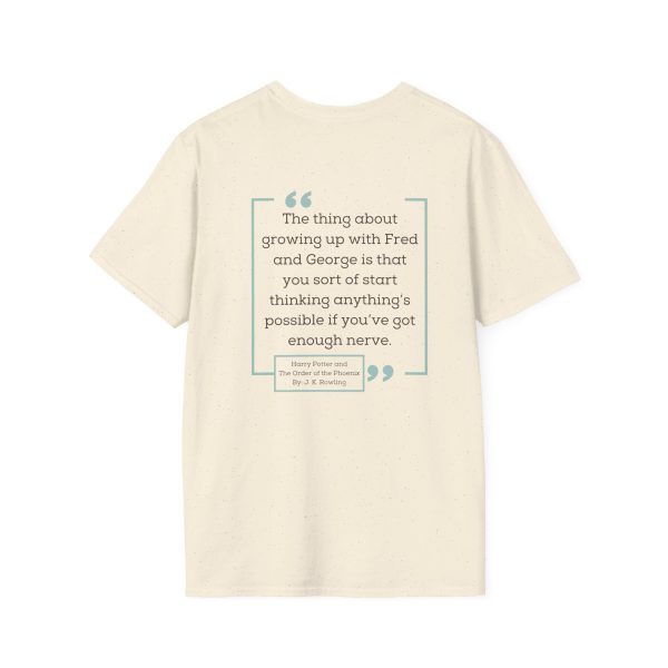 Unisex Softstyle T-Shirt, Literary Quote Tee, Book Lover Gift, Casual Outfit, Reading Shirt, Gift for Bookworms, Harry Potter Quote - Image 12