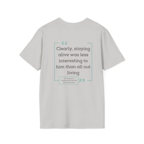 Unisex Softstyle T-Shirt, Literary Quote Tee, Book Lover Gift, Casual Outfit, Reading Shirt, Gift for Bookworms - Image 11