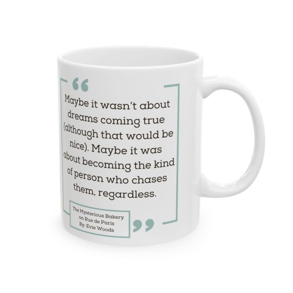 Charming Book Lover's Mug,| Perfect Gift for Book Lovers, Reading Enthusiasts, Coffee Lovers, The Mysterious Bakery on Rue de Paris - Image 3